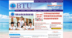 Desktop Screenshot of btu.edu.vn